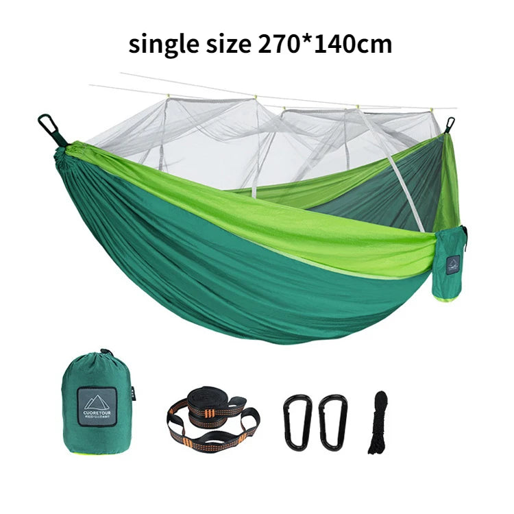 Portable Camping Hammock with Mosquito net