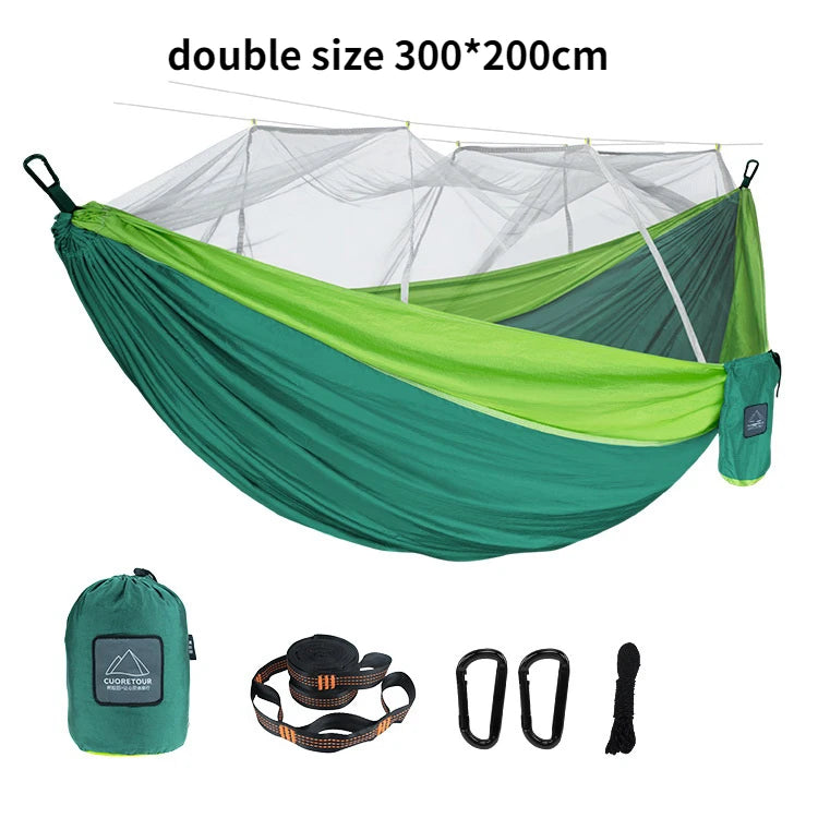 Portable Camping Hammock with Mosquito net