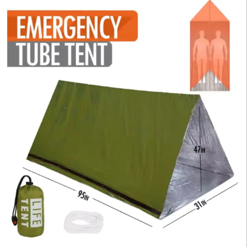Two-Person Waterproof Thermal Survival Tent