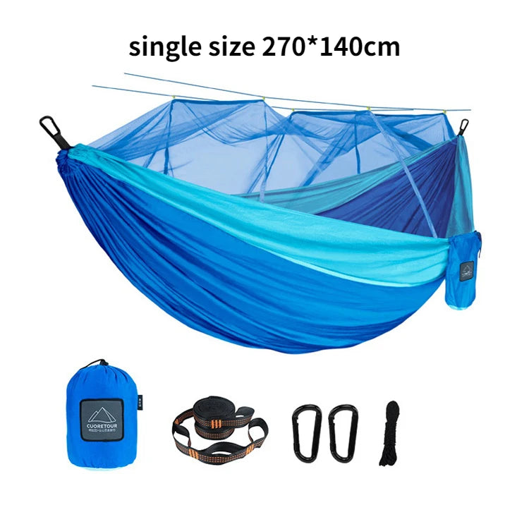 Portable Camping Hammock with Mosquito net