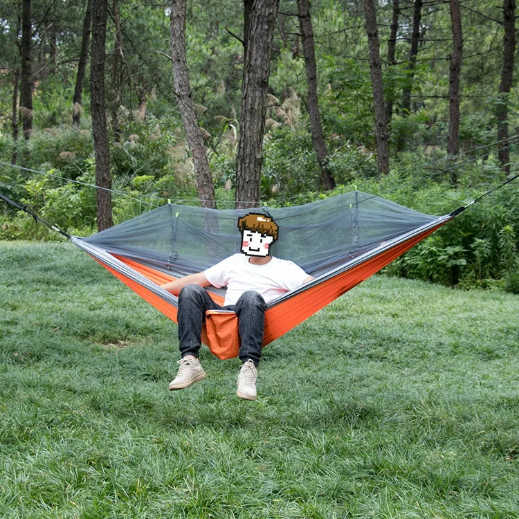 Portable Camping Hammock with Mosquito net
