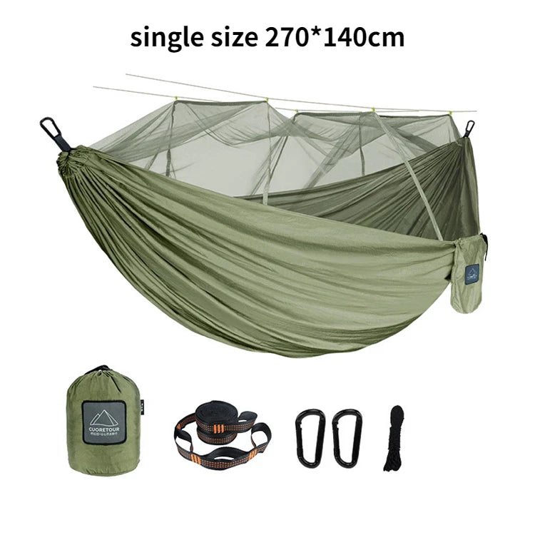 Portable Camping Hammock with Mosquito net