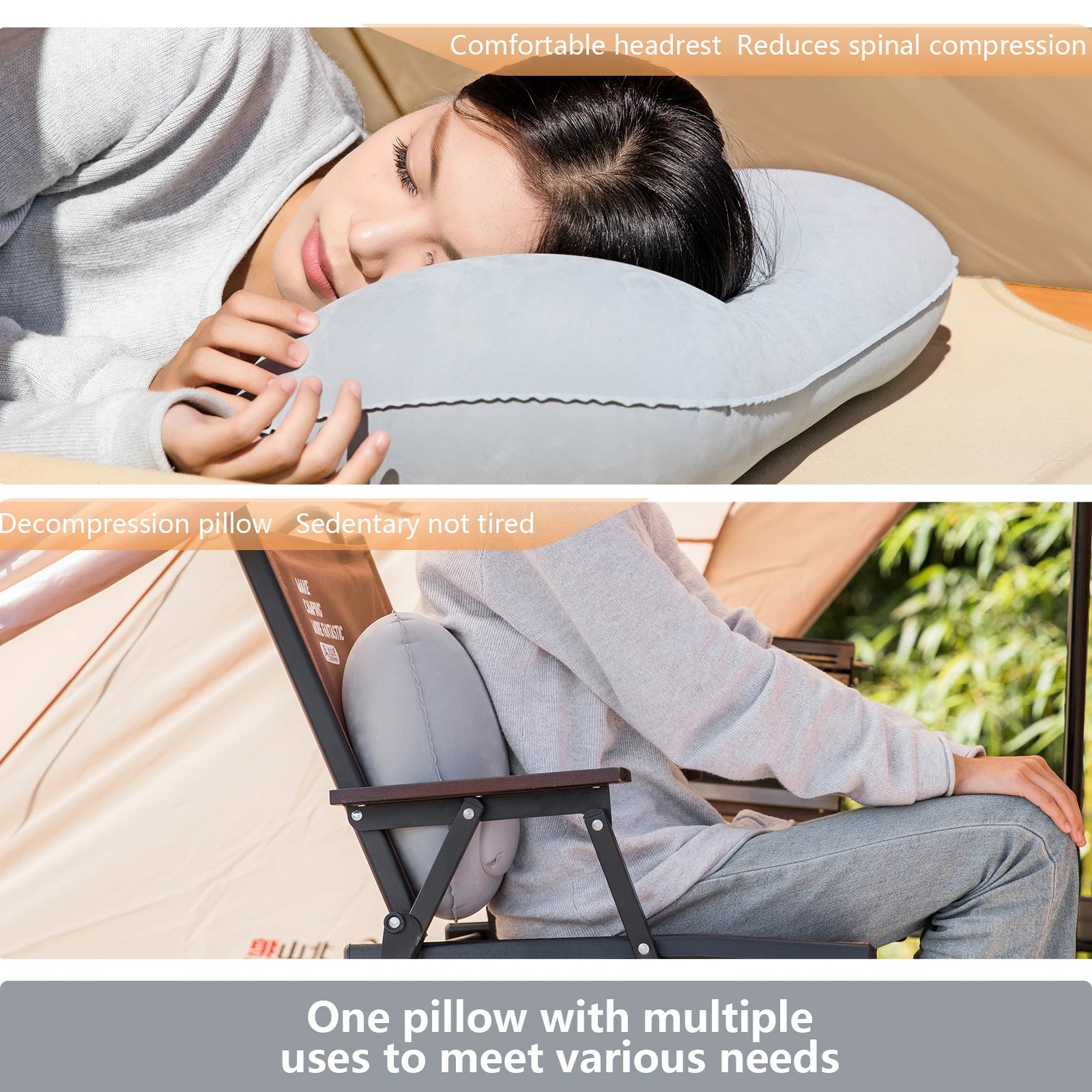 Ultra-Light Inflatable Pillow