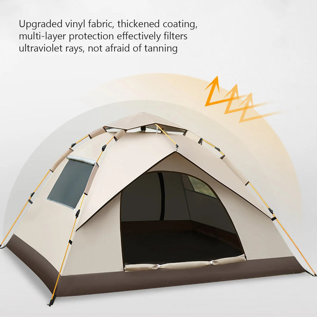 Outdoor Folding Camping Tent - Portable Waterproof