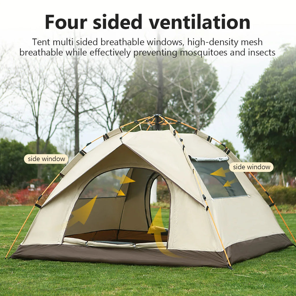 Outdoor Folding Camping Tent - Portable Waterproof