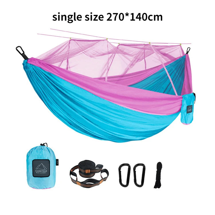 Portable Camping Hammock with Mosquito net