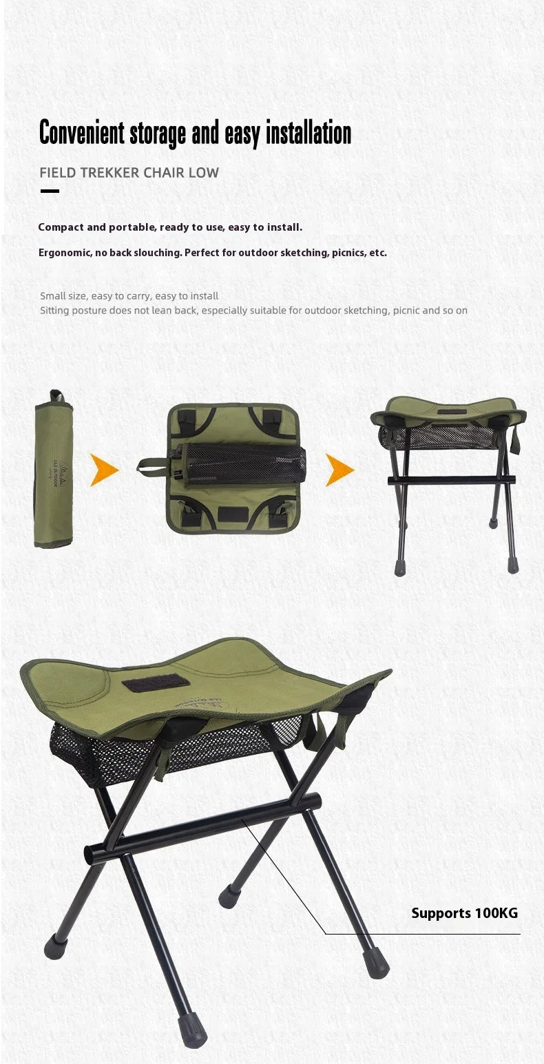Outdoor Ultralight Folding Camping Chair
