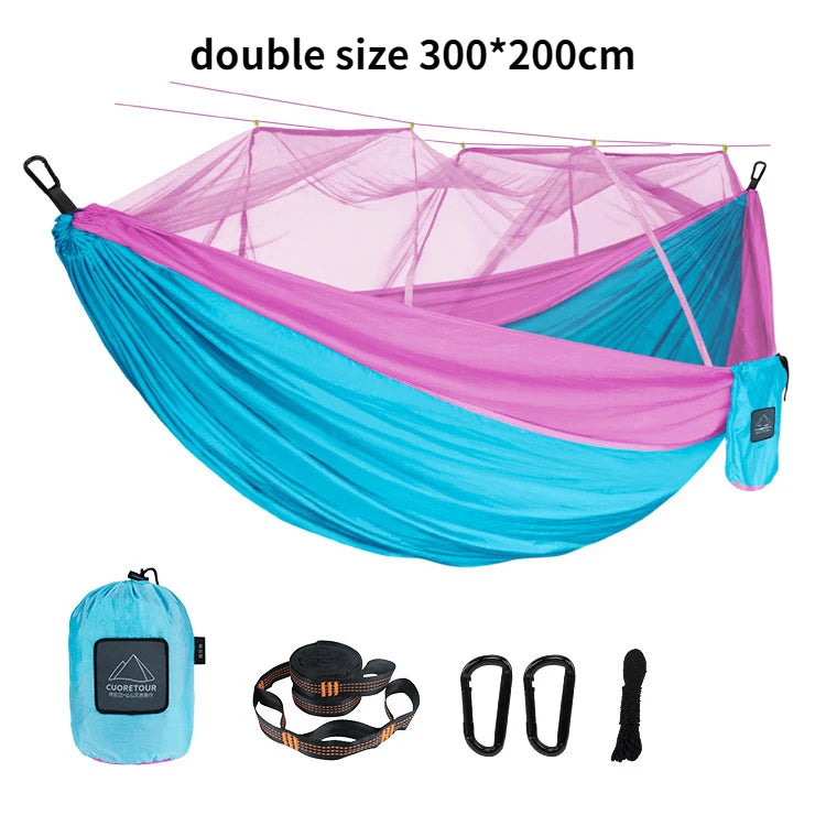 Portable Camping Hammock with Mosquito net