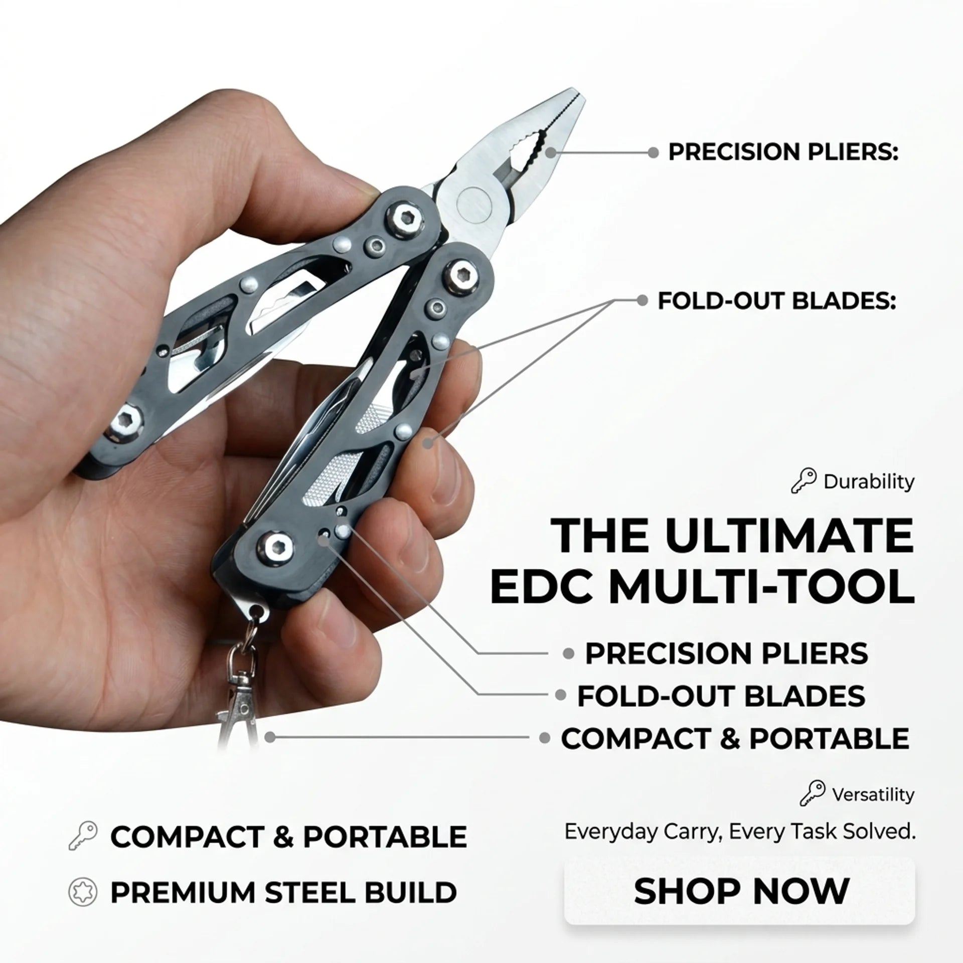 Multi-tool purpose Camping Survival Tools