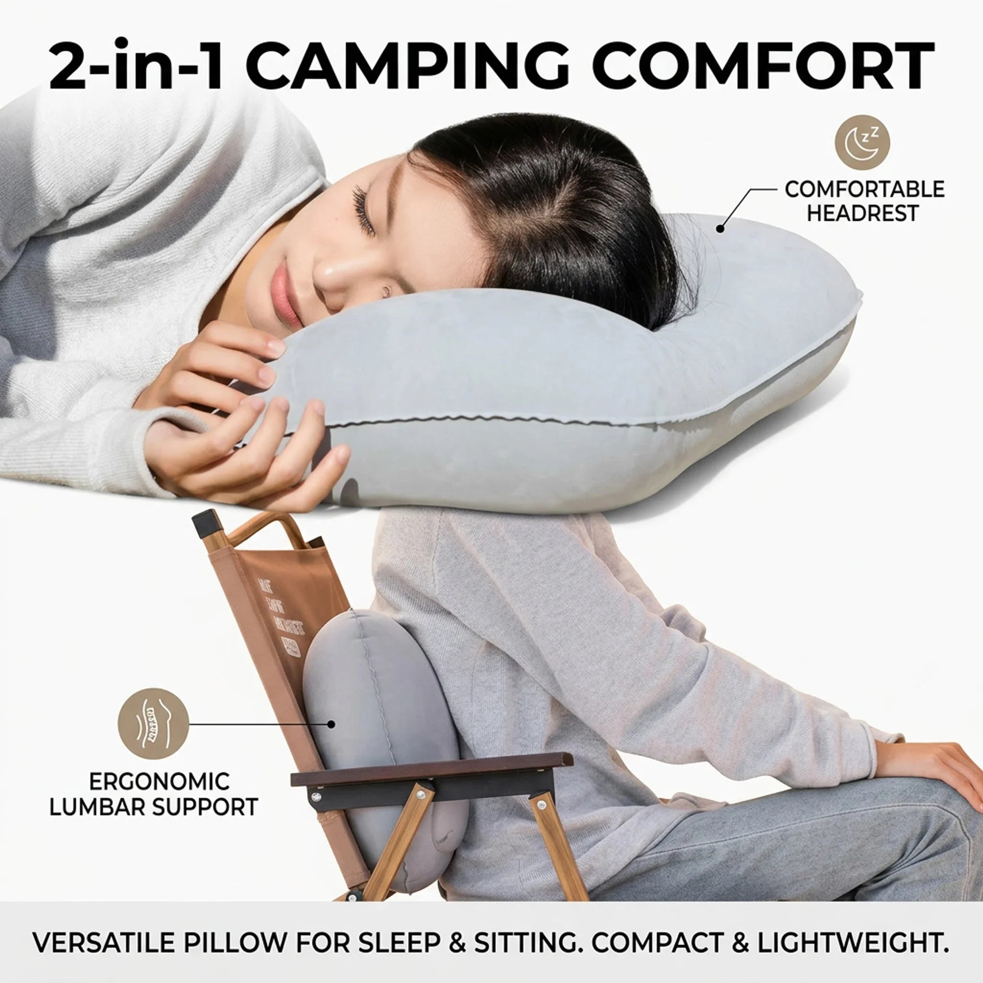 Ultra-Light Inflatable Pillow